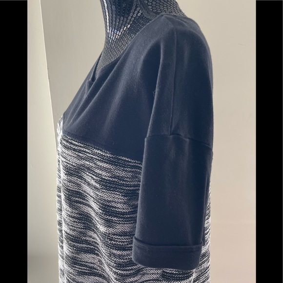 Jones New York Signature Shot Sleeve Knit Top Size XL - Picture 2 of 10